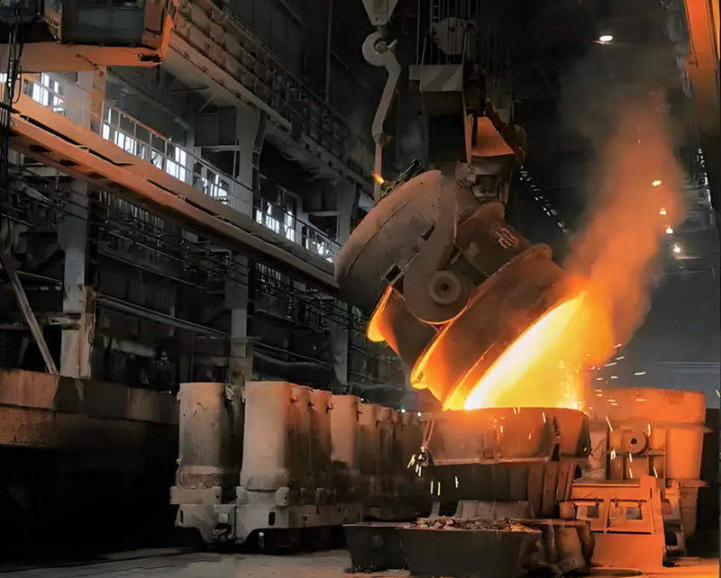 Metallurgiset laitteet Steel Structure Component